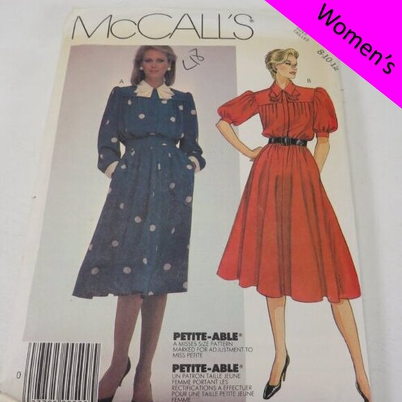 McCalls 2158 clothing pattern Dress size 8-12 UNCUT - Picture 1 of 8